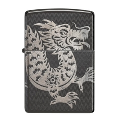 Bật Lửa ZIPPO - Classic - Lucky Dragon Design ( Rồng May Mắn )