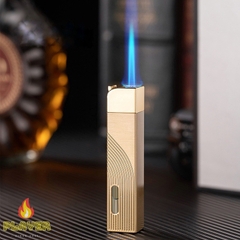 Bật Lửa Khò Que - Vàng Viền Tròn - Phiên Bản Gas