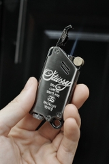 Bật Lửa Khò Đá - Stussy - Phiên Bản Đen Bóng