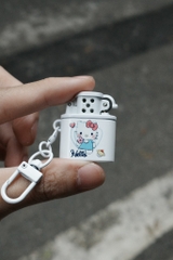 Bật Lửa Mini - Hello Kitty Trắng- kèm Móc Treo