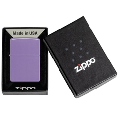 Bật Lửa ZIPPO - Classic - Smoky Lavender ( Tím Oải ương)