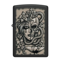 Bật Lửa ZIPPO - Classic - Gory Tattoo Design (Madusa Ma Mị)