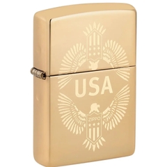 Bật Lửa ZIPPO - Classic - USA Design (Quốc Huy Mỹ)