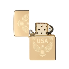 Bật Lửa ZIPPO - Classic - USA Design (Quốc Huy Mỹ)