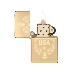 Bật Lửa ZIPPO - Classic - USA Design (Quốc Huy Mỹ)