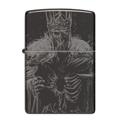 Bật Lửa ZIPPO - Classic - Skull King Design (Vua Xương)