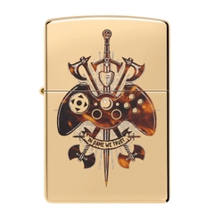 Bật Lửa ZIPPO - Classic - Gamer Creed Design (Tín Ngưỡng Game Thủ)