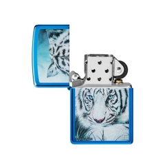 Bật Lửa ZIPPO - Classic - Carol Cavalaris (Linh Hồn Hổ Trắng)