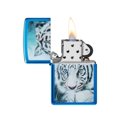 Bật Lửa ZIPPO - Classic - Carol Cavalaris (Linh Hồn Hổ Trắng)
