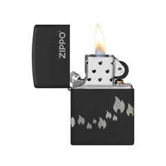 Bật Lửa ZIPPO - Classic - Zippo Design (Ngọn Lửa Nhảy Múa)