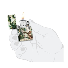 Bật Lửa ZIPPO - Classic - Jungle Design (Rừng Nhiệt Đới)