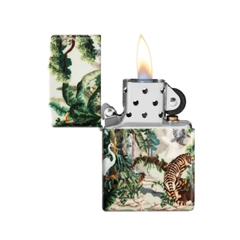 Bật Lửa ZIPPO - Classic - Jungle Design (Rừng Nhiệt Đới)