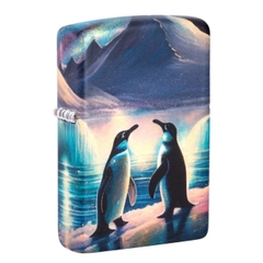 Bật Lửa ZIPPO - Classic - Penguin Design (Chim Cánh Cụt)