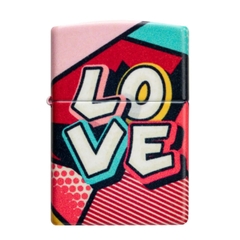 Bật Lửa ZIPPO - Classic - Love Design (Trái Tim)