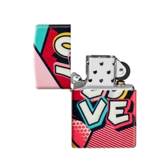 Bật Lửa ZIPPO - Classic - Love Design (Trái Tim)