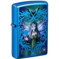 Bật Lửa ZIPPO - Classic - Anne Stokes Collection (Nàng Tiên Xanh)