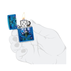 Bật Lửa ZIPPO - Classic - Anne Stokes Collection (Nàng Tiên Xanh)