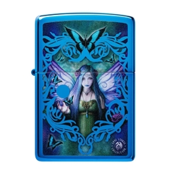 Bật Lửa ZIPPO - Classic - Anne Stokes Collection (Nàng Tiên Xanh)