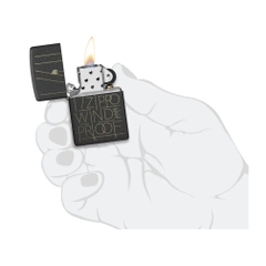 Bật Lửa ZIPPO - Classic - Line Art Zippo Design