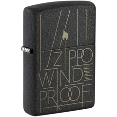 Bật Lửa ZIPPO - Classic - Line Art Zippo Design