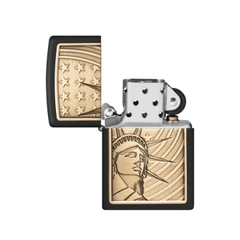 Bật Lửa ZIPPO - Classic - Lady Liberty Emblem (Nữ Thần Tự Do)