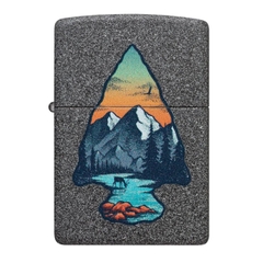 Bật Lửa ZIPPO - Classic - Mountain Design (Ngọn Núi)