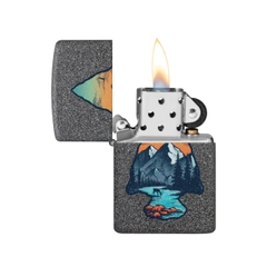 Bật Lửa ZIPPO - Classic - Mountain Design (Ngọn Núi)