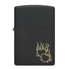 Bật Lửa ZIPPO - Classic - Fire Heart Design (Trái Tim Lửa)