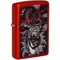 Bật Lửa ZIPPO - Classic - Dragon Tiger Design (Rồng Hổ)