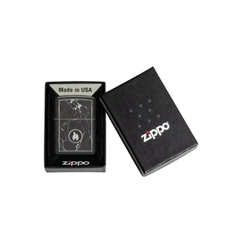 Bật Lửa ZIPPO - Classic - Marble Flame Design (Vân Đá Cẩm Thạch)
