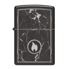 Bật Lửa ZIPPO - Classic - Marble Flame Design (Vân Đá Cẩm Thạch)
