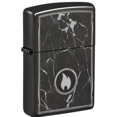 Bật Lửa ZIPPO - Classic - Marble Flame Design (Vân Đá Cẩm Thạch)