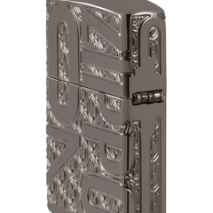 Bật Lửa ZIPPO - Armor® - Reverse Carve Zippo Design (Chữ Zippo Đảo Ngược)