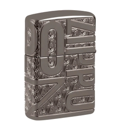 Bật Lửa ZIPPO - Armor® - Reverse Carve Zippo Design (Chữ Zippo Đảo Ngược)