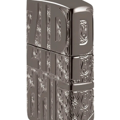 Bật Lửa ZIPPO - Armor® - Reverse Carve Zippo Design (Chữ Zippo Đảo Ngược)