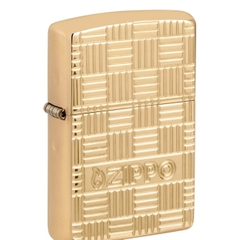 Bật Lửa ZIPPO - Armor® - Armor ® Deep Carve Zippo Design (Logo Zip Khắc Sâu)