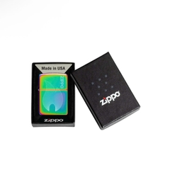 Bật Lửa ZIPPO - Classic - Zippo Flame (Ngọn Lửa Zippo Tím Titan)