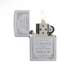 Bật Lửa ZIPPO - Classic - Serenity Prayer (Lời Cầu Nguyện Bình Yên)