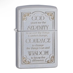 Bật Lửa ZIPPO - Classic - Serenity Prayer (Lời Cầu Nguyện Bình Yên)