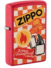 Bật Lửa ZIPPO - Classic - Retro Zippo Design (Logo Zippo Cổ Điển)