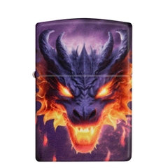 Bật Lửa ZIPPO - Classic - Glowing Dragon Design (Rồng Phát Sáng)