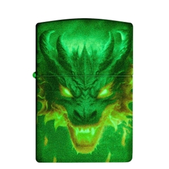 Bật Lửa ZIPPO - Classic - Glowing Dragon Design (Rồng Phát Sáng)