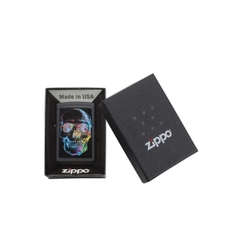 Bật Lửa ZIPPO - Classic - Colorful Skull (Đầu Lâu Sắc Màu)