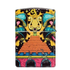 Bật Lửa ZIPPO - Classic - Skull Design (Đầu Lâu Phát Sáng)