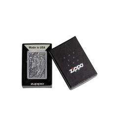 Bật Lửa ZIPPO - Classic - Skull and Angel Emblem Design (Đầu Lâu Và Thiên Thần)