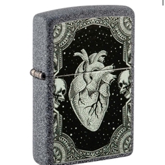 Bật Lửa ZIPPO - Classic - Heart Design (Trái Tim)