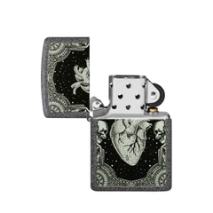Bật Lửa ZIPPO - Classic - Heart Design (Trái Tim)