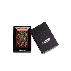 Bật Lửa ZIPPO - Classic - Counter Culture Eye Design (Con Mắt Hoa)