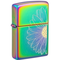 Bật Lửa ZIPPO - Classic - Daisy Design (Hoa Cúc)