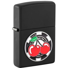 Bật Lửa ZIPPO - Classic - Poker Chip with Cherries (Chip Hình Qủa Cherry)